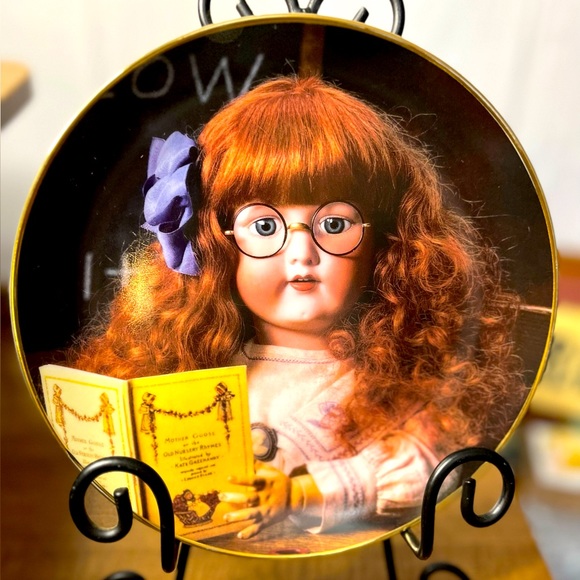 Portrait of Sophie Hanau Doll Museum Collector Plate # JA-2762 Franklin Mint